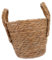 Cabilock 1stk Blumentopf Aus Stroh Töpfe Für Aufbewahrungskörbe Für Haushaltswaren Rattan Kreative Blumentopf Boho-dekor Körbe Aus Seegras Pflanzkörbe Korb Premium-algen