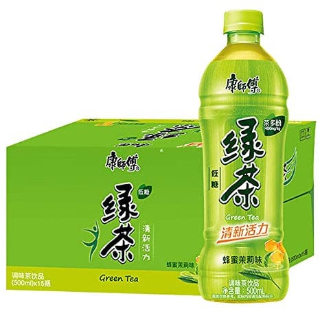 Master Kong Green Tea 500ml (15 Bottles) 康师傅绿茶