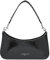 Liebeskind Berlin Women's Alessa 3 Paper Touch Crinkle S Black Shoulder Bag