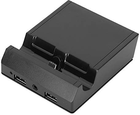 Dock di Ricarica, Adattatore Televisivo per Switch Lite con Docking Station per Interfaccia Auricolari, Set Dock di Ricarica, Alternativa Adatta per Switch Dock di Tutto Rispetto.