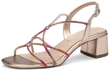 Tamaris Sandalette Damen Vegan Elegant rosa,EU 38