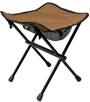 MEAKTSMI Tragbarer Klapphocker Robuster Klapphocker Faltbarer Metallhocker Für Erwachsene Kinder Outdoor Angeln Strand Gartenarbeit