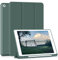 HMTDIYOU Hülle für iPad 9. 8. 7. Generation, Hülle mit Stifthalter für iPad 9/8/ 7 2021/2020/ 2019 10,2 Zoll, Weiche Silikon Schutzhülle, Automatisches Schlafen/Aufwachen, Grün