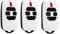 Lot de 3 Telecommande Portail 433,92MHz Compatible avec GTI2/4, GT2/4, Mio TR2/4, Mio TR2N/4N Télécommande pour Porte de Garage