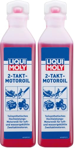 LIQUI MOLY 1029 2-Takt-Motoroil 100 ml, farblos (Packung mit 2)