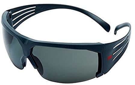 3M™ SecureFit™ SF611AS-EU Occhiali di protezione, montatura grigia, antigraffio, lenti polarizzate grigie in PC