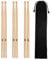 Tuloka 5A Bacchette per Batteria Tamburo Bastoni di Legno Punta Bacchetta Studente Classica Acero Legno, 3 Paia