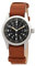 Hamilton Khaki Field H69439531 Herrenuhr mit Handaufzug und schwarzem Zifferblatt, Braun, 38 mm, Mechanisch