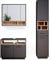 Vicco Badmöbel-Set Beatrice, Anthrazit/Sonoma, 3 Teile, mit Hochschrank