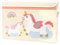 Lucky Sign - Aufbewahrungsbox Kinder Spielzeugkiste mit Deckel Wasserdicht und Waschbare Aufbewahrungskorb mit 2 Griffen Faltbare Spielzeug Box Organisator für Kinderzimmer, 51x36x36cm - Einhorn