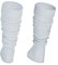 Ateena Stulpen Damen aus Baumwolle, Warm und Bequem Beinlinge, Sportgeschenk, Beinwärmer fur Damen, Beinstulpen in Einheitsgröße Grau