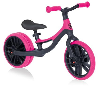 Globber Mädchen GO Bike Elite Duo Laufrad, Mehrfarbig, One Size