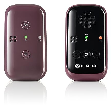 Motorola Nursery PIP12 Baby Monitor Audio Only, Portable and Rechargeable, No WiFi Needed, 1500ft Range HD Sound with Auto Off, Includes Water-Resistant Travel Case