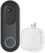 ENERJ 1080P Wired & Wireless Video Doorbell kit with 5200mah battery & USB foldable Chime