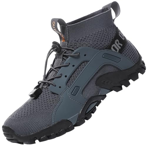 VTASQ Scarpe da Trekking Uomo Scarpe da Trail Running Traspiranti Passeggiate Stivali per Antiscivolo Sportive All'aperto Donna Scarpe da Escursionismo Leggero Tennis Sportiva