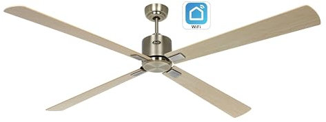CasaFan Ventilador De Techo Con WiFi ECO NEO III 180cm 944415W motor latón y aspas Arce/Haya