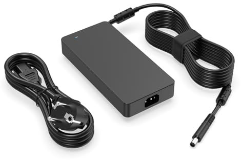 360W 330W Ladekabel Ladegerät Passend für Dell-Alienware X16 M16 M18 R2, Precision 3280 Compact 492-BDNZ D18U P51E P120F P130F Laptop Netzteil Charger AC Adapter