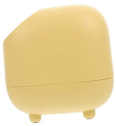 OKUMEYR Mini Cubo De Basura Bote De Basura Sin Contacto Tapa De Presión Fácil De Usar