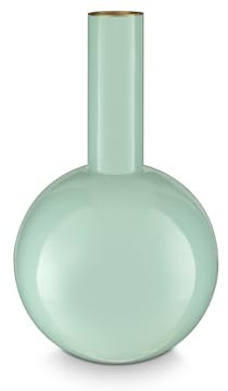 Pip Studio Vase Metal Medium Blue 19x33cm