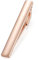 HONEY BEAR Pinces à Cravate Homme/Garçons Slim Skinny,4cm,Acier inoxydable Pour Chemise le cadeau de mariage affaires (Brillant Or rose 4cm)