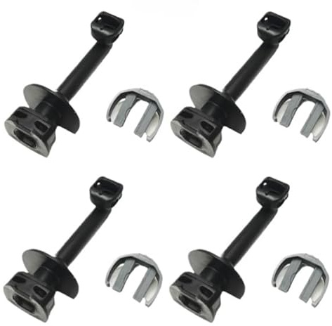 Daaxing - Tubo di scarico con gomito e morsetto, compatibile con idropulitrice Karcher K3 K2, pezzo di ricambio, 4.064-047.0 (confezione da 4)