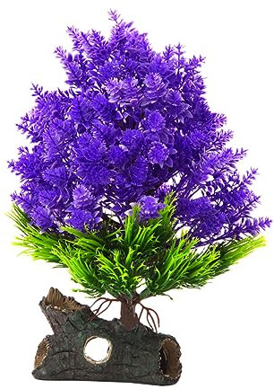 TOYANDONA Plante Aquatique Artificielle Réaliste pour Décoration Aquarium Fausse Végétale pour Réservoir Décor