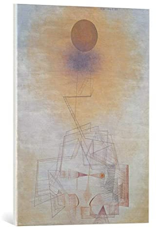 kunst für alle Leinwandbild: Paul Klee Grenzen des Verstandes - hochwertiger Druck, Leinwand auf Keilrahmen, Bild fertig zum Aufhängen, 55x75 cm