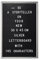 Relaxdays Letterboard, 145 Buchstaben, Zahlen, Sonderzeichen, 45x30 cm, Buchstabentafel zum Stecken, Kunststoff, silber