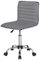 Yaheetech Bürostuhl ohne Armlehne, ergonomischer Schreibtischstuhl, höhenverstellbarer Drehstuhl, 360° drehbar Arbeitsstuhl, aus Kunstleder, für Arbeitszimmer Home Office Chair