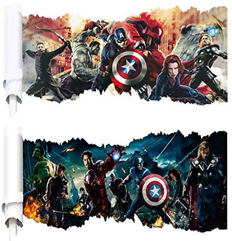 Kibi 2PCS Kinder Wandaufkleber Wandüber Wall Art Wandtattoo Wandaufkleber Wandsticker