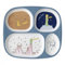 Le Petit Prince PLATEAU À 4 COMPARTIMENTS MELAMINE - Sans BPA - Lavable Au Lave-Vaisselle - 6M+ - 24 x 21 -