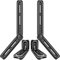 HCMOUNTING Soundbar Mount Bracket, Sound Bar Mounts Under TV or Above TVs Fits Most Sound Bars Up to 20 Lbs, Soundbar TV Mount with 180° Adjustable