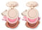 Joyeee Palette di Trucco Viso, Highlighter Contour Blush 3 in 1 Palette, Luccichio, Facile da Sfumare e Lunga Durata, Multiuso Portatile Tavolozza di Cosmetica per donne l'uso quotidiano e viaggio#3