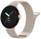 Oumida für Google Pixel Watch Armband/Google Pixel Watch 2 Armband für Herren Damen, Metall Armbänder, Edelstahl Doppel Magnet Ersatzarmband für Google Pixel Watch/Pixel Watch 2, Champagner Gold