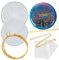 Resin Shaker Mould Clutch Purse Complete Kits of 9 8 Large Round Bag DIY Accessories