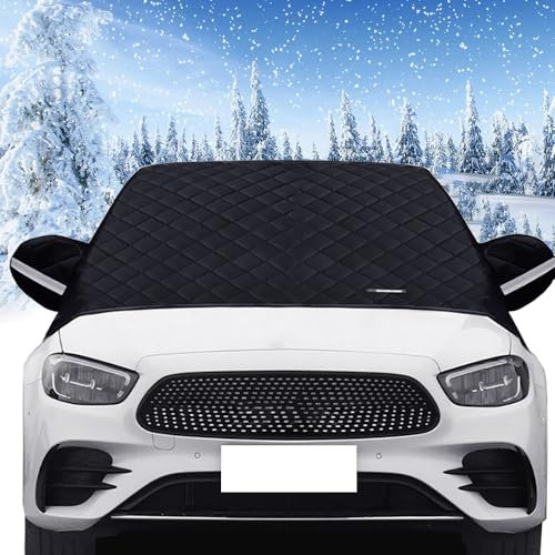 RIKCAT Frontscheibenabdeckung, für VW Crafter 2006-2017 Windschutzscheibe Abdeckung Auto Scheibenabdeckung Faltbare Auto Abdeckung Winterabdeckung,136 * 248cm