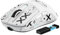 VGN GAMEPOWER x ATTACK SHARK X3PRO SUPERLIGHT Wireless Gaming Mouse, 4K/8K Polling Rate, 26000 DPI, 59g Ultralight Mice PixArt PAW3395 Sensor, 2.4G/Wired/Bluetooth, Grip Tape, 200Hrs Battery, White