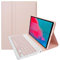 leleyo Étui Clavier pour Tablette Lenovo Tab M10 Plus 10,3 Pouces FHD (TB-X606F/TB-X606X) / K10 (TB-X6C6), Coque Intelligente avec Clavier Bluetooth sans Fil Amovible magnétique QWERTY, Rose