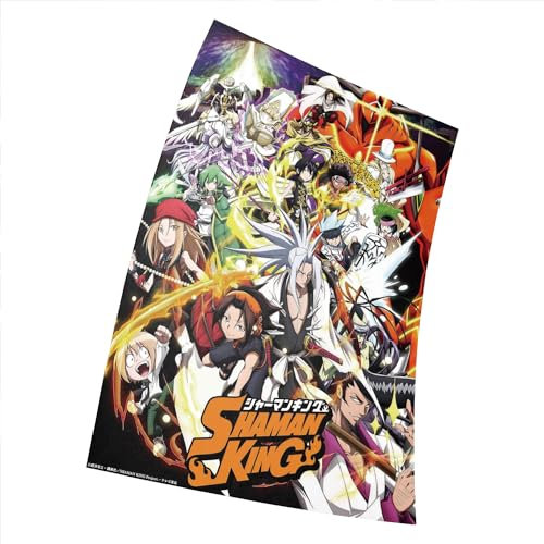 Shaman King Poster Größe 11 x 17 Dekorative Rahmenloses Kunst Geschenk (28 x 43 cm) Leinwand Poster