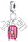 LIGHTDOG 925 Sterling Silber Charms für Armbänder, kompatibel mit europäischen Armbändern und passt zu Pandora Charms Armbänder für Frauen Mädchen