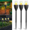 Home Ideas LED Solarfackeln - Solarleuchten für Außen Garten, Gartenlampe wasserdicht (3er Set), 7753464