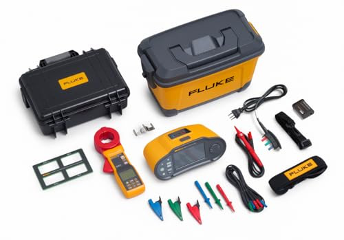 Fluke 1674 FC CH/1630 Multifunktions-Installationstester im Paket mit Erdschleifenmesszange