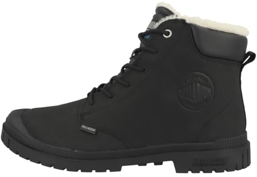 PLDM by Palladium Unisex Sp20 Cuff LTH WP WL Ankle Boots, Black, 10.5 UK