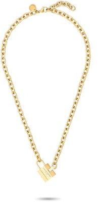 Liebeskind Berlin Halskette LJ-1627-N-45 aus Edelstahl in IP Gold