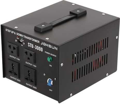 5000W Spannungswandler Ringkern-Transformator, 230V bis 110 Volt Spannungswandler, Step up down Converter
