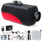 Calefactor diésel de 12 V 5 kW, todo en uno, con pantalla LCD y mando a distancia, calefacción de aire para autocaravanas, barcos, caravanas, camiones (estilo 01)