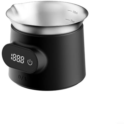 CNANRNANC Digital Dosing Cup, Electronic Digital Espresso Scale With Integrated Coffee Dosing Cup For Weighing 0.1g Precision Up To 199 9g For Barista Use