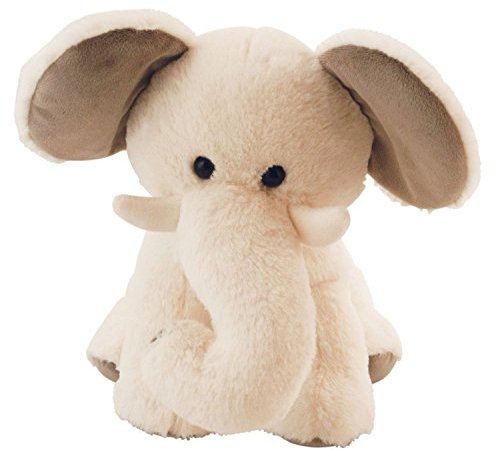Bieco 04601553 Plüsch Elefant Elenora, hell, circa 27 cm, beige