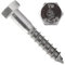 OPIOL QUALITY® Holzschrauben DIN 571 M8x45 aus Edelstahl A2 V2A (20 Stück) Sechskantschrauben Holzschrauben Edelstahlschrauben Sechskantschraube Holzbauschraube