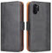 Bozon Handyhülle für Samsung Note 10 Plus, Lederhülle mit Kartenfächer, Handytasche mit Standfunktion, Klapphülle Tasche für Samsung Galaxy Note 10 Plus (Schwarz)